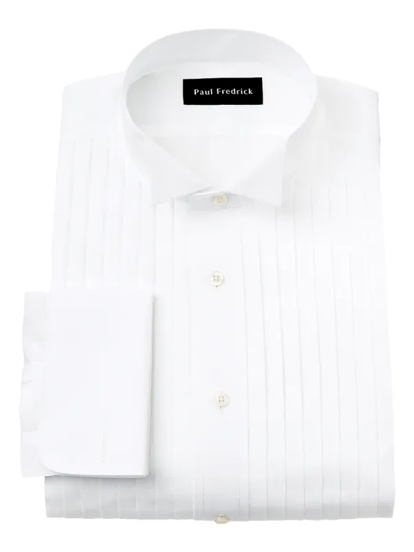 Non-Iron Cotton Tuxedo Shirt - White sold by Paul Fredrick