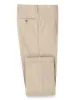 Classic Fit Cotton Stretch Twill Pants - Khaki sold by Paul Fredrick