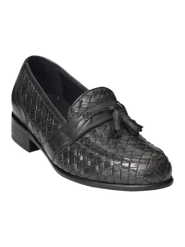 Jaron Tassel Loafer - Charcoal sold by Paul Fredrick