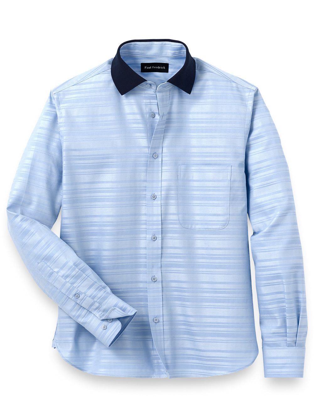 Knit Collar Casual Shirt sold by Paul Fredrick