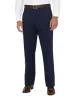 Non-Iron Impeccable Flat Front Pant - Navy sold by Paul Fredrick