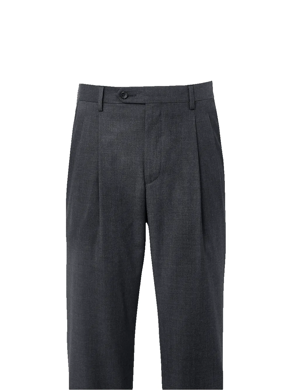 Wool Gabardine Pants - Charcoal sold by Paul Fredrick product image thumbnail 5