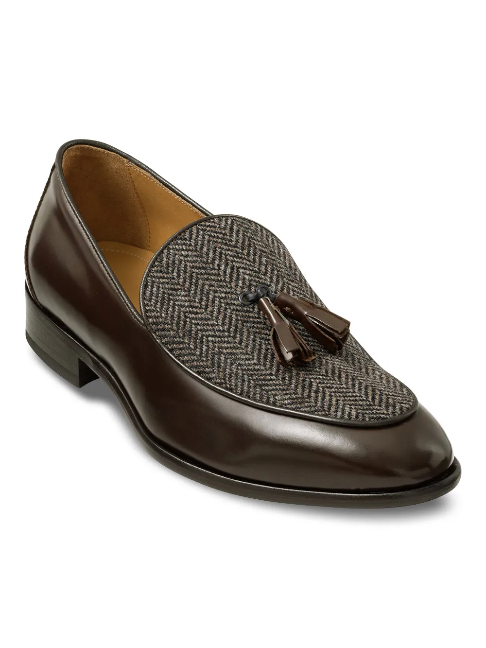 Cameron Tassel Loafer - Brown sold by Paul Fredrick
