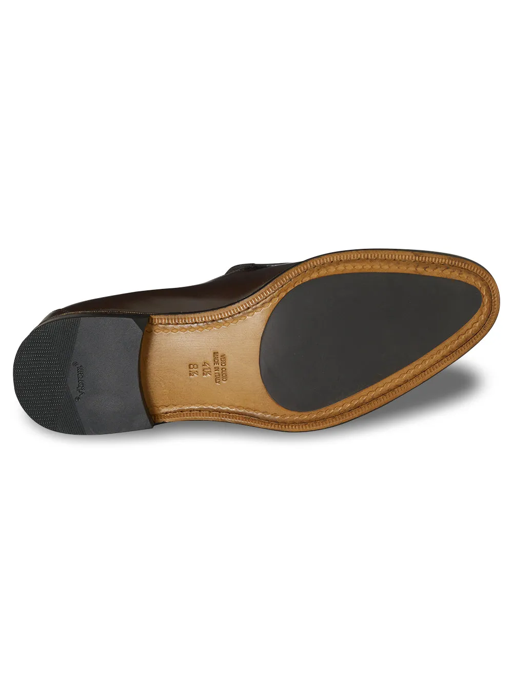 Cameron Tassel Loafer - Brown sold by Paul Fredrick product image thumbnail 5