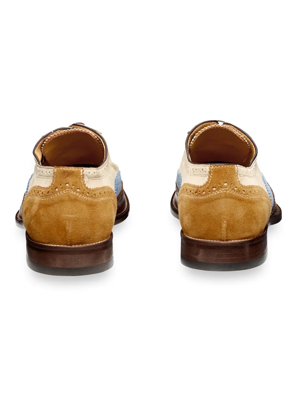 Chad Tri Tone Oxford - Brown Multi sold by Paul Fredrick product image thumbnail 4