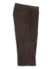 Cotton Stretch Corduroy Pants - Dark Brown sold by Paul Fredrick