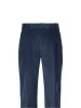 Cotton Stretch Corduroy Pants - Dark Brown sold by Paul Fredrick