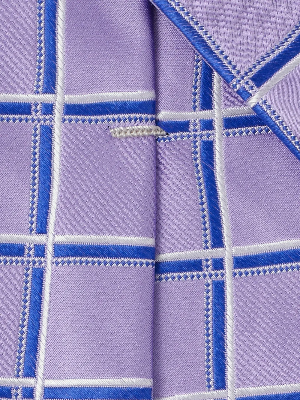 Windowpane Woven Silk Tie sold by Paul Fredrick product image thumbnail 4