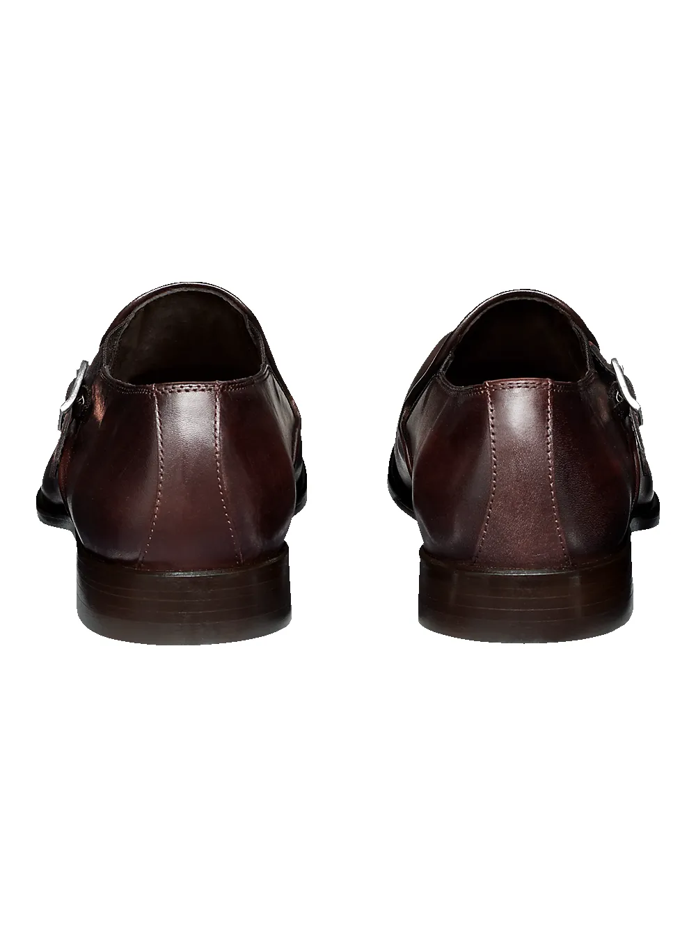Damon Monk Strap Loafer - Chocolate sold by Paul Fredrick product image thumbnail 4