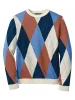 Cotton Crew Neck Sweater - Multi sold by Paul Fredrick