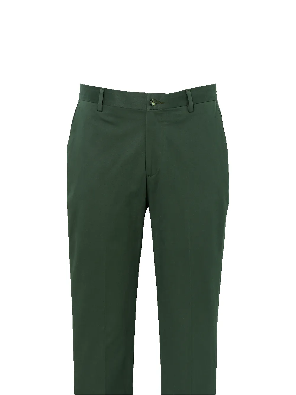 Cotton Stretch Twill Flat Front Pants - Dark Gold sold by Paul Fredrick product image thumbnail 2