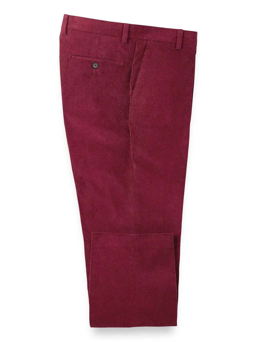 Corduroy Flat Front Pant sold by Paul Fredrick