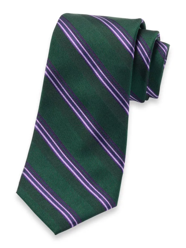 Stripe Woven Silk Tie sold by Paul Fredrick