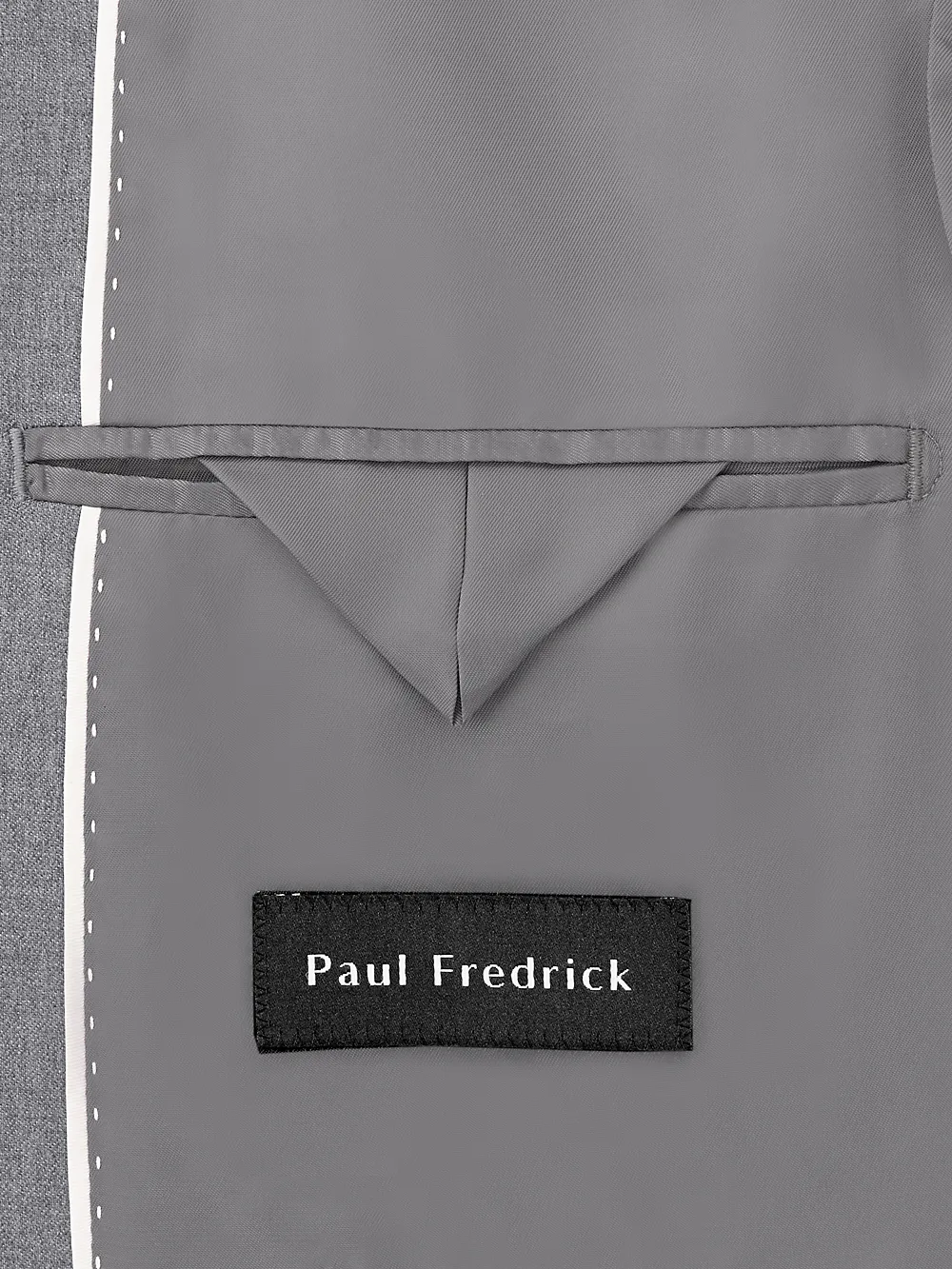 Classic Fit Wool Travel Blazer - Black sold by Paul Fredrick product image thumbnail 3