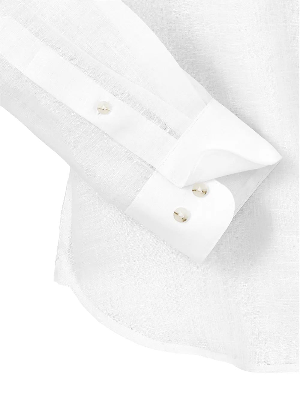 Linen Solid Casual Shirt - Red sold by Paul Fredrick product image thumbnail 4