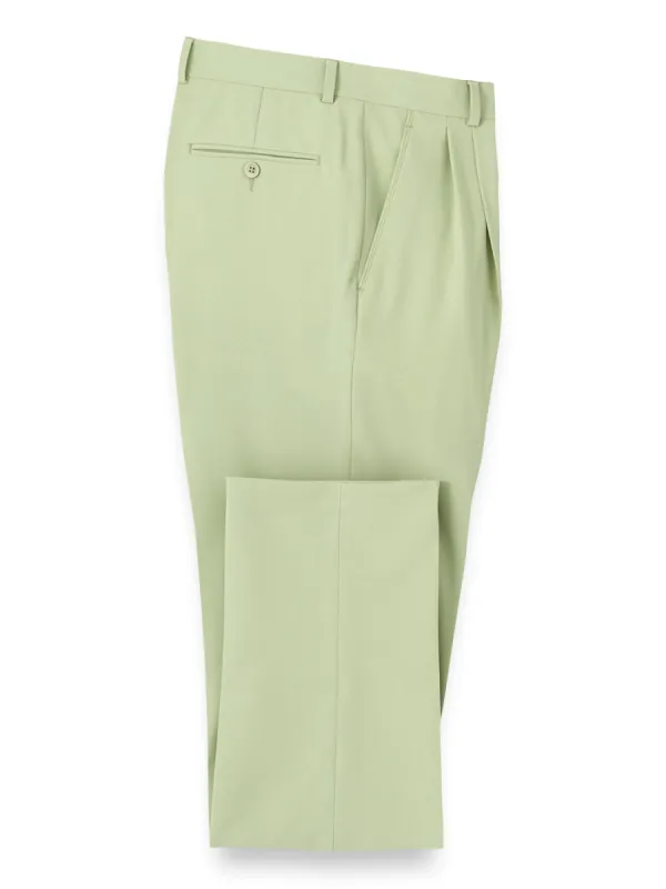 Comfort Stretch Travel Pleated Pants sold by Paul Fredrick