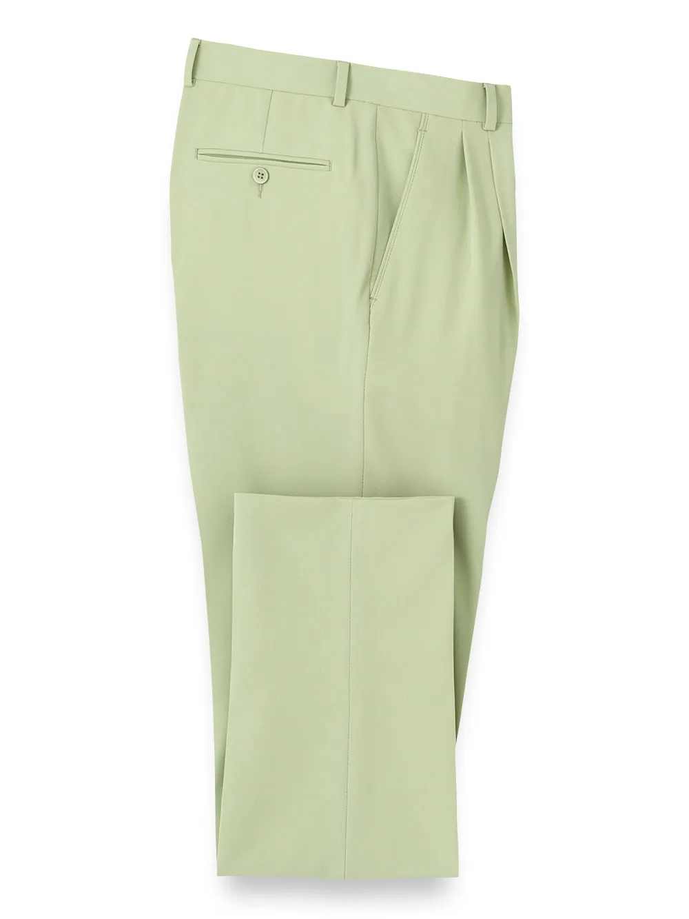 Comfort Stretch Travel Pleated Pants sold by Paul Fredrick