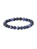 Semi Precious Bead Bracelet - Black/purple sold by Paul Fredrick