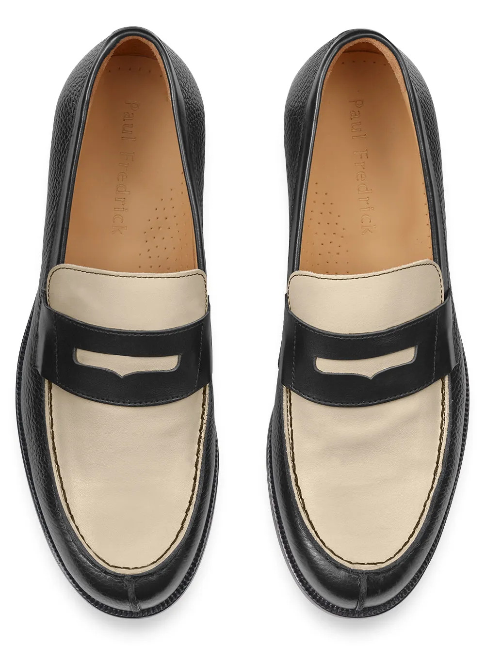 Wyatt Penny Loafer sold by Paul Fredrick product image thumbnail 3