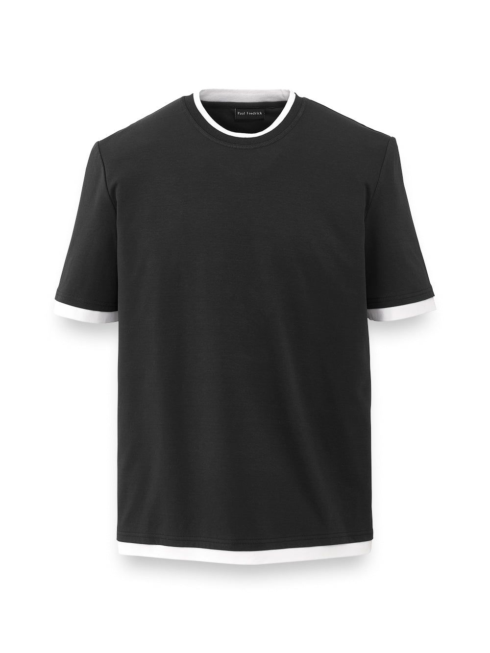 Mercerized Cotton Crew Neck sold by Paul Fredrick