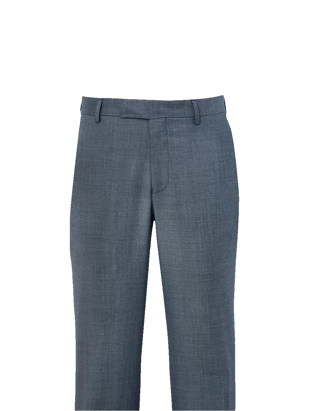 Wool Sharkskin Pants - Grey sold by Paul Fredrick product image thumbnail 2