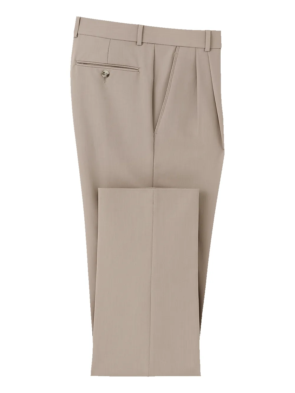 Comfort Stretch Travel Pants - Stone sold by Paul Fredrick product image thumbnail 4