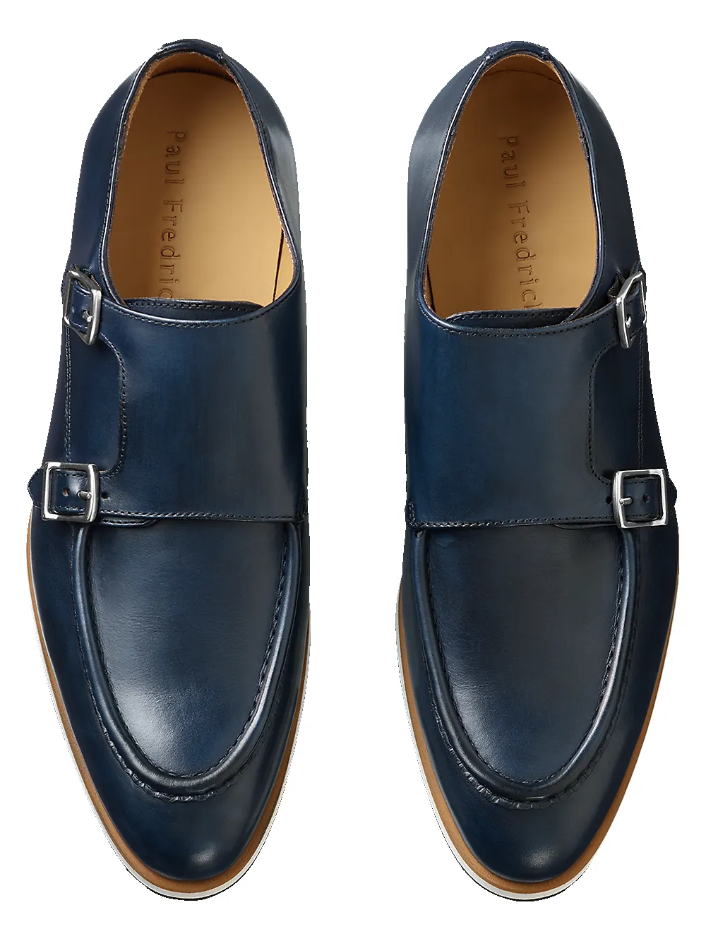 Daniel Monk Strap - Navy sold by Paul Fredrick product image thumbnail 3