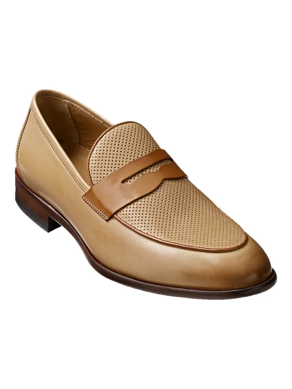 Harold Penny Loafer - Tan sold by Paul Fredrick
