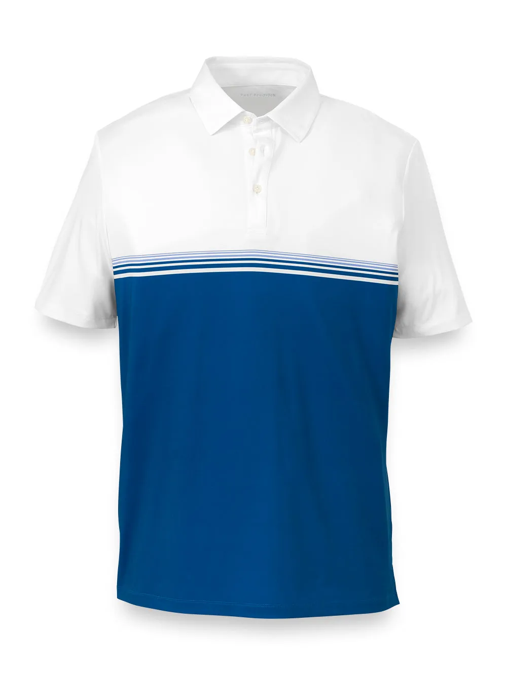 Performance Blend Three Button Polo sold by Paul Fredrick