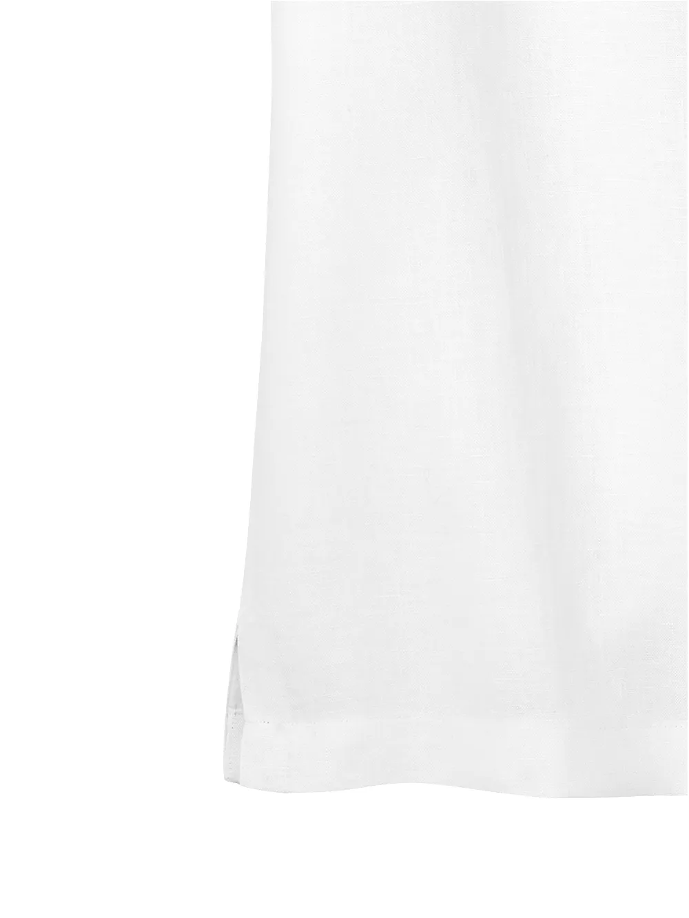 Linen Solid Casual Shirt - White sold by Paul Fredrick product image thumbnail 4