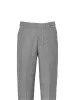 Wool Flannel Plaid Flat Front Pants sold by Paul Fredrick