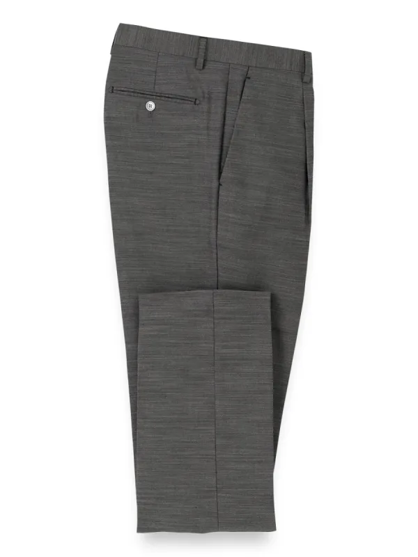 Performance Blend Single Pleat Suit Pants sold by Paul Fredrick