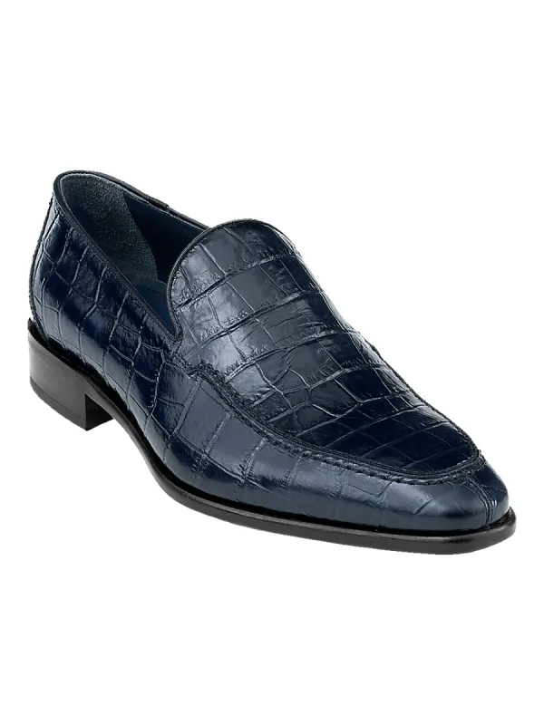 Baldwin Loafer - Navy sold by Paul Fredrick