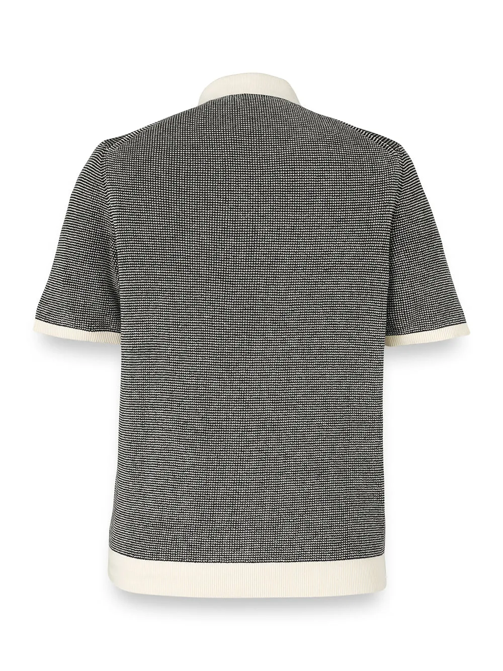 Cotton Full Zip Polo sold by Paul Fredrick product image thumbnail 2