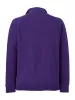 Cotton Zip Mock Neck Sweater - Purple sold by Paul Fredrick