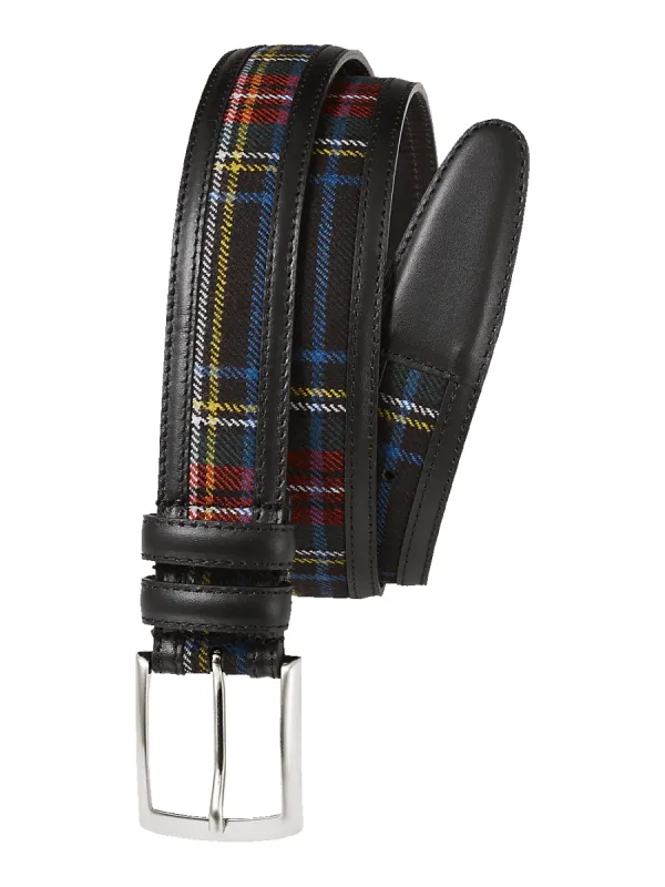 Clyde Belt - Black Multi sold by Paul Fredrick