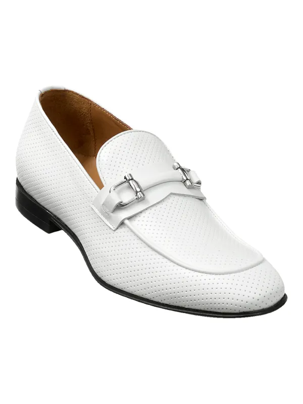 Francis Bit Loafer - White sold by Paul Fredrick