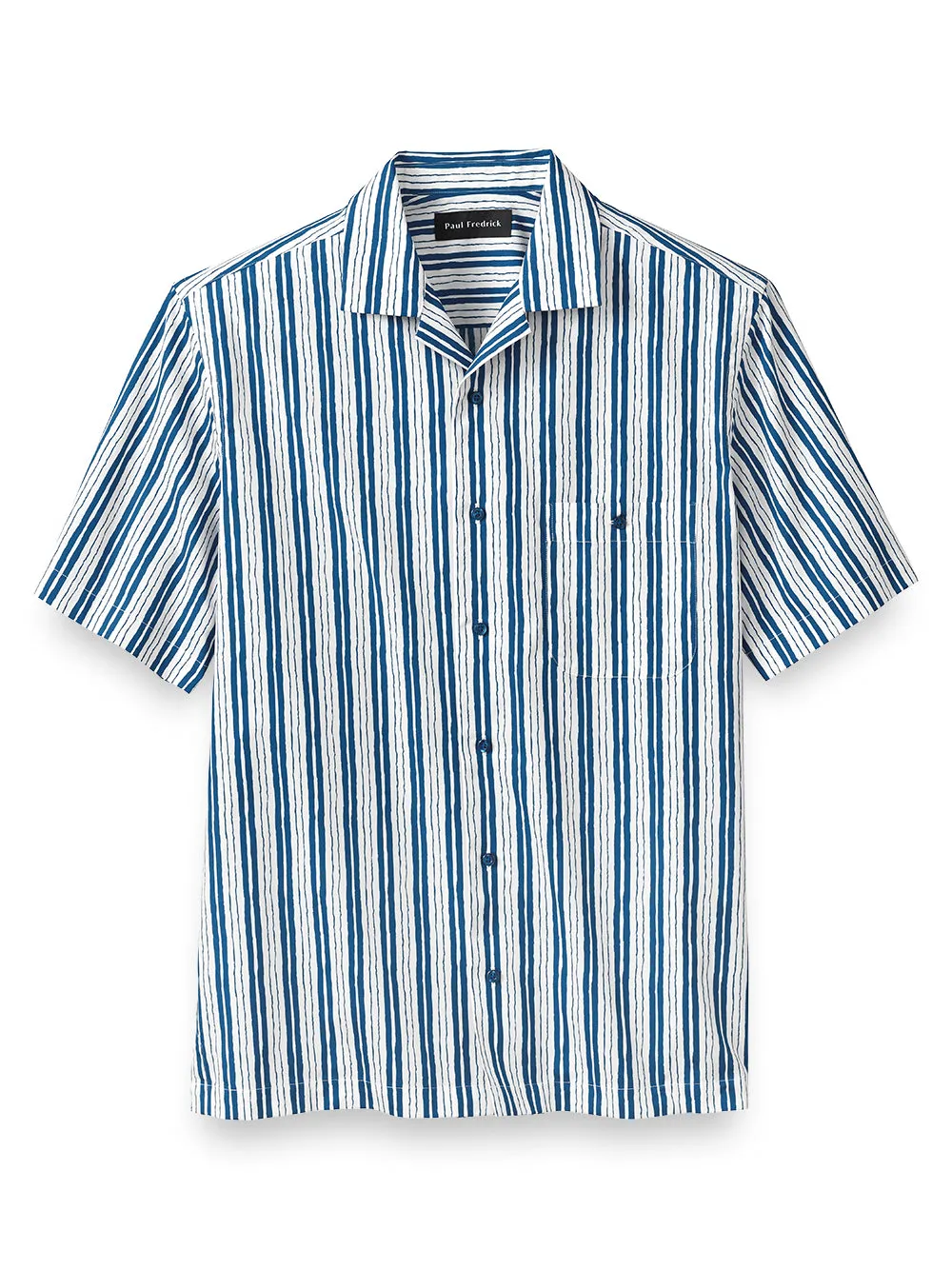 Cotton Stripe Print Casual Shirt sold by Paul Fredrick