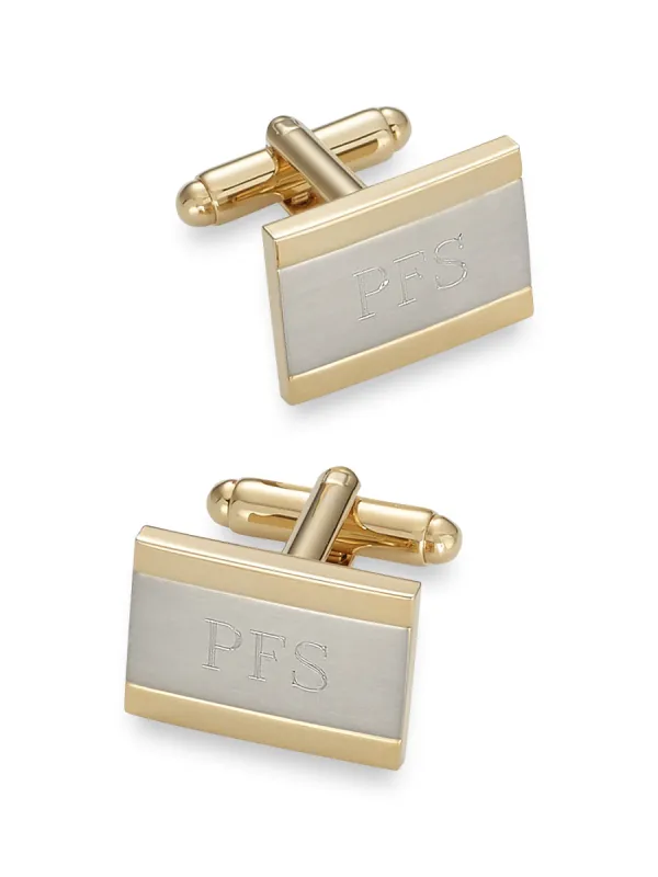 Engravable Cufflinks sold by Paul Fredrick