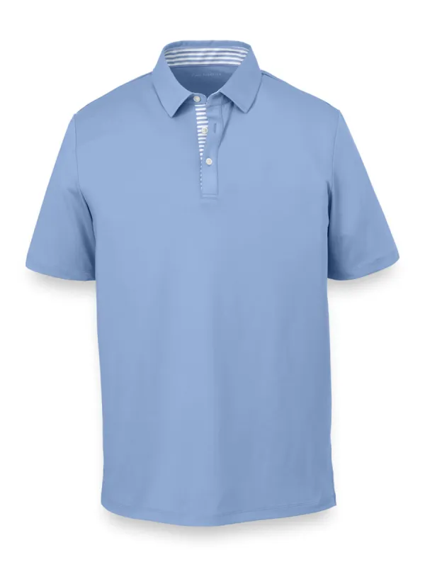 Performance Blend Three Button Polo sold by Paul Fredrick