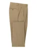 Wool Flannel Pleated Pants - Camel sold by Paul Fredrick