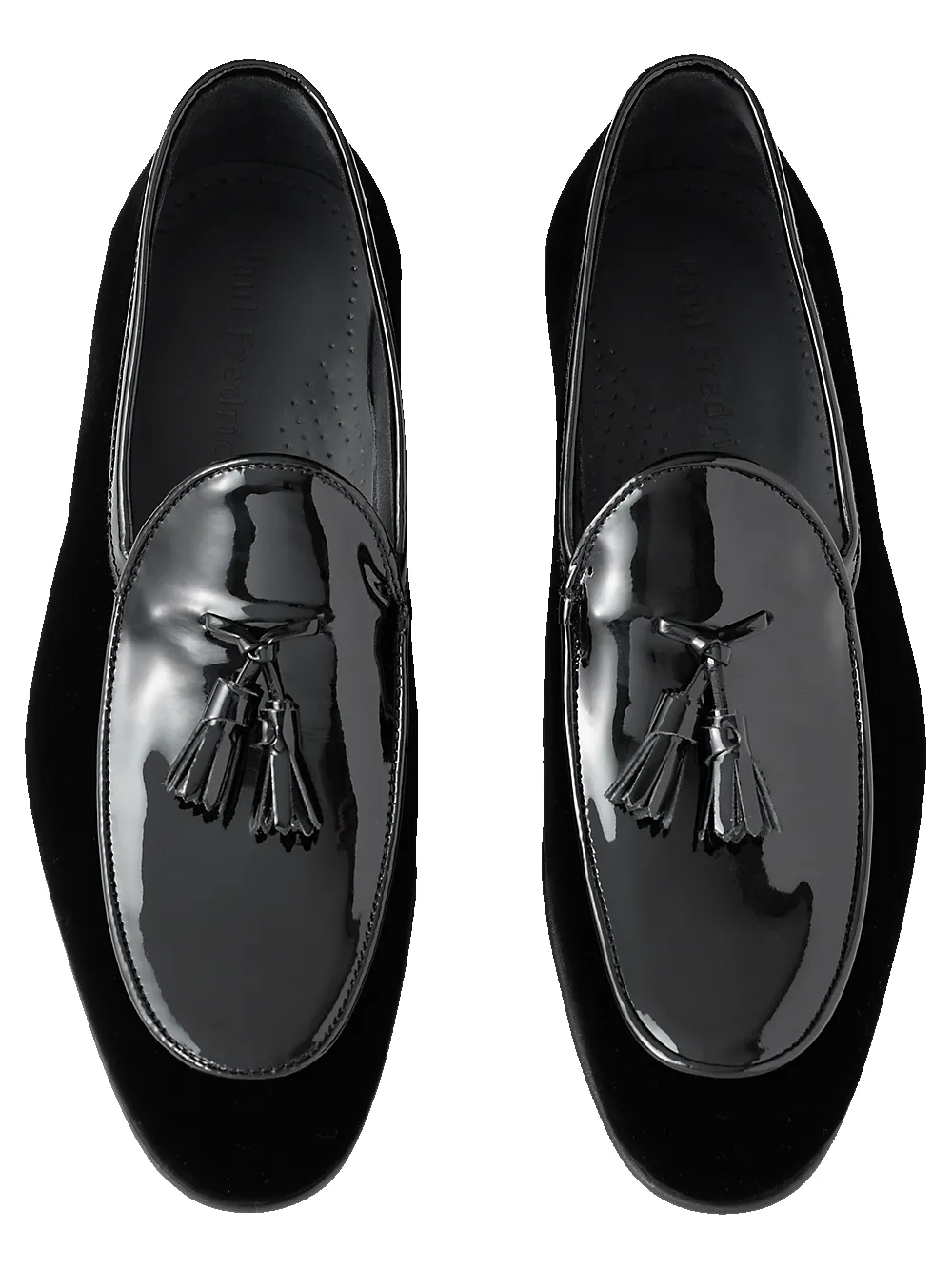 Vincent Tassel Loafer - Black sold by Paul Fredrick product image thumbnail 3