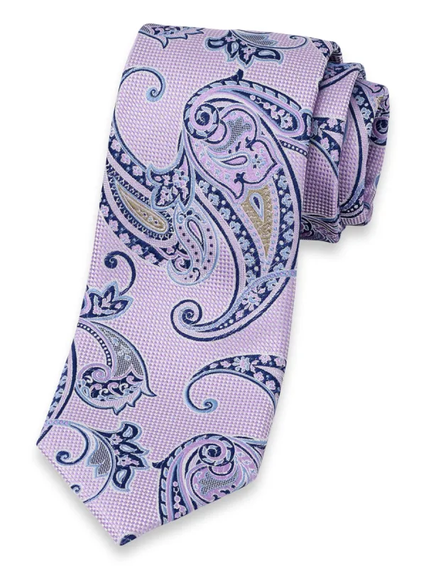 Paisley Woven Silk Tie sold by Paul Fredrick