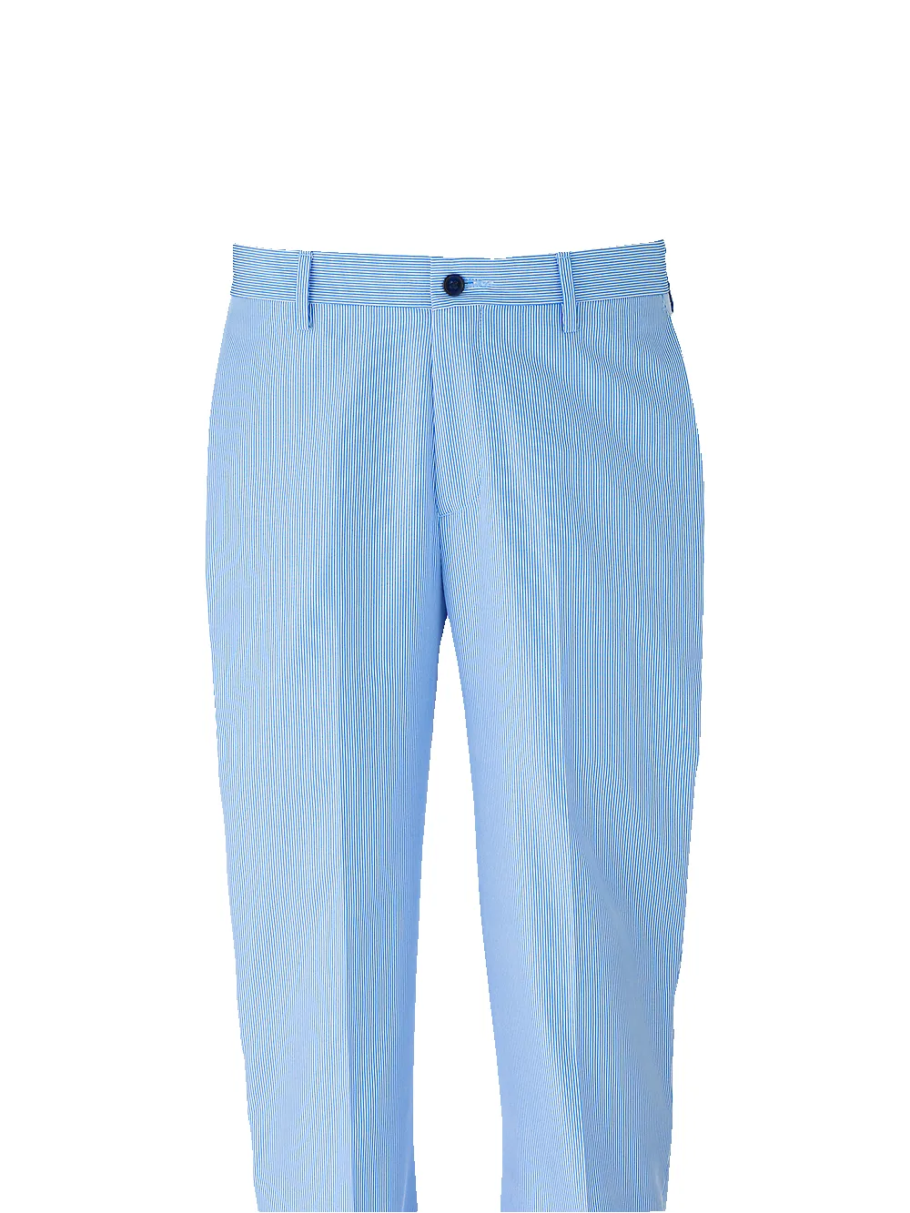 Pinstripe Flat Front Pants - Tan Stripe sold by Paul Fredrick product image thumbnail 2