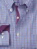 Linen Solid Casual Shirt - Light Blue sold by Paul Fredrick