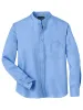 Linen Solid Casual Shirt - Light Blue sold by Paul Fredrick