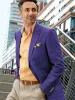 Linen Single Breasted Notch Lapel Sport Coat sold by Paul Fredrick