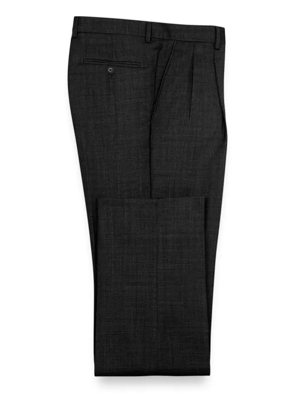 Sharkskin Pants - Black sold by Paul Fredrick