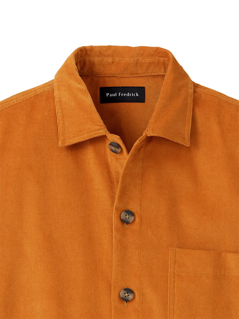 Cotton Corduroy Overshirt sold by Paul Fredrick product image thumbnail 2