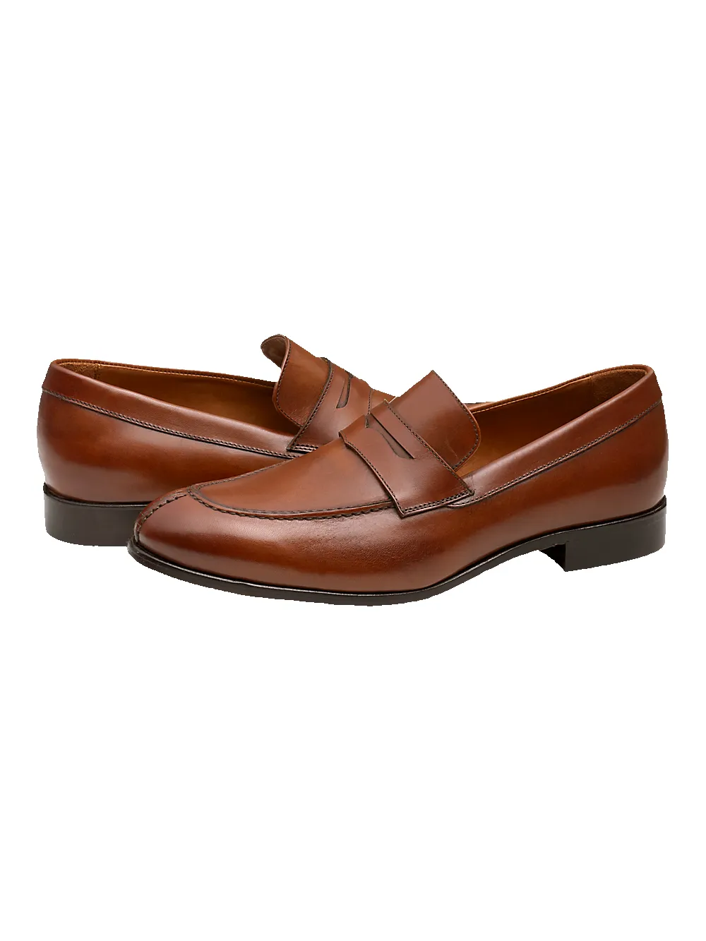 Klaus Penny Loafer - Chestnut sold by Paul Fredrick